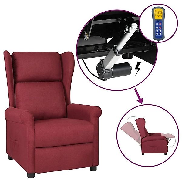 furnicato Relaxsessel Ohrensessel mit Liegefunktion Elektrisch günstig online kaufen