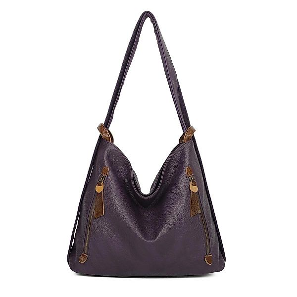 ITALYSHOP24 Schultertasche Damen Rucksack Handtasche Schultertasche, günstig online kaufen