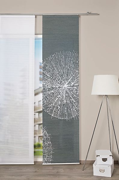 Vision S "CRESTON" Paneelwagen 1 Stk. tlg. Schiebevorhang Bambus Optik Digi günstig online kaufen