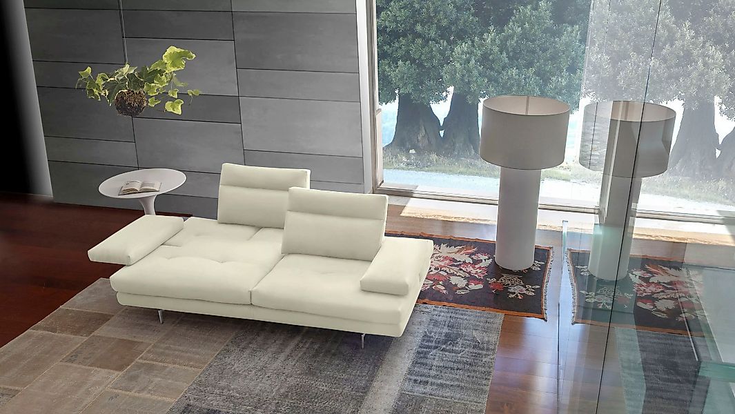 CALIA ITALIA 3-Sitzer "Toby Wing, Designsofa mit hohem Sitzkomfort, bequem günstig online kaufen