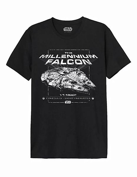 Star Wars T-Shirt Millenium Falcon günstig online kaufen