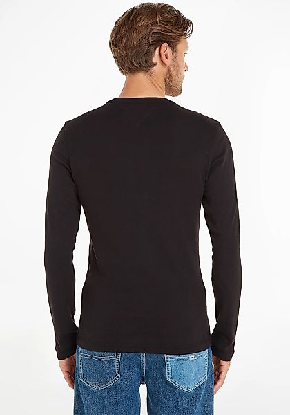 Tommy Jeans Langarmshirt "TJM ORIGINAL RIB LONGSLEEVE TEE" günstig online kaufen