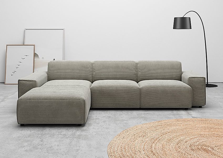 andas Ecksofa "Glimminge auch in Breitcord, Feincord, Bouclé + Easy care-Be günstig online kaufen