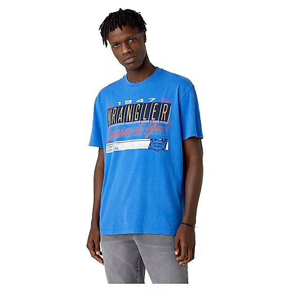 Wrangler Car Kurzärmeliges T-shirt L Wrangler Blue günstig online kaufen