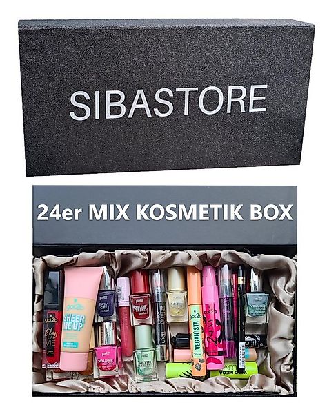 Sibastore Geschenkbox 24 x Kosmetik MIX Geschenk Box Beauty Überraschungen günstig online kaufen