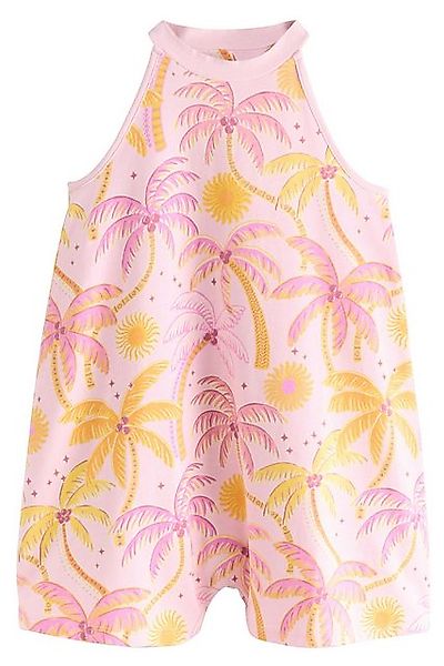 Next Playsuit Playsuit T-Shirt aus 100 % Baumwolle, Palmen-Print (1-tlg) günstig online kaufen