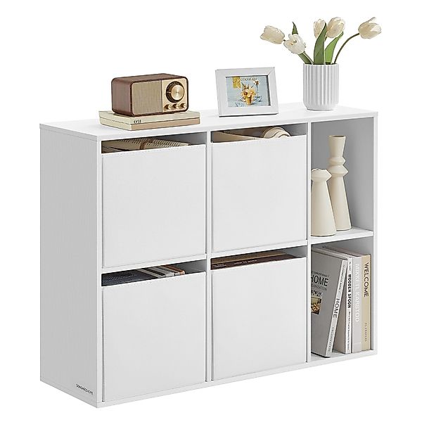 SONGMICS HOME Bücherregal, superschnelle werkzeuglose Montage, günstig online kaufen