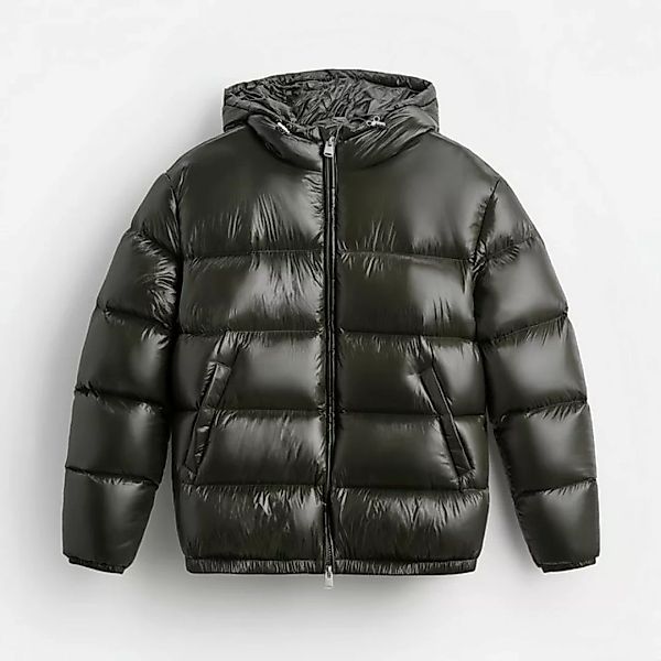 YI Winterjacke Puffer jacke herren mit Kapuze, Leichte Isolierung Warmer Wi günstig online kaufen