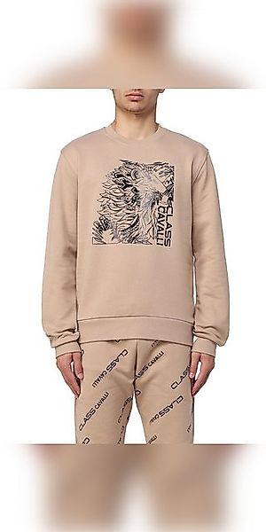 Cavalli Class Sweatshirt Cavalli Class Sweatshir beige Herren günstig online kaufen