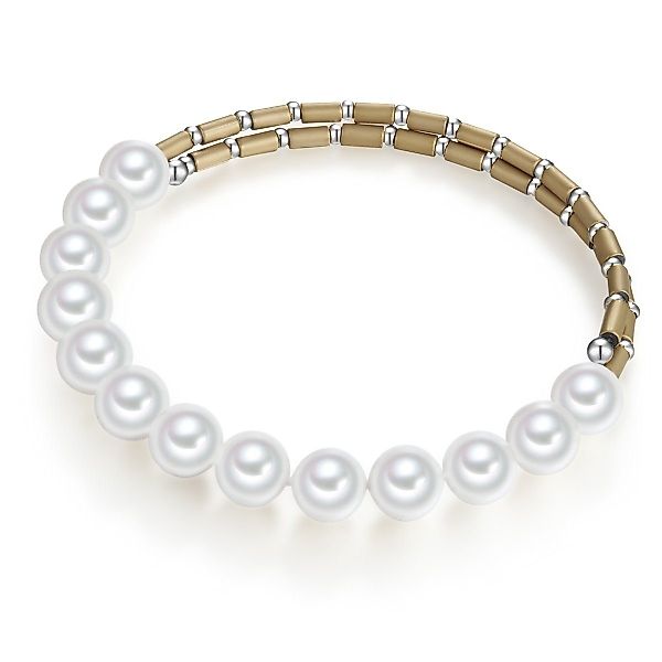 Lulu & Jane Perlenarmband silber, Messing günstig online kaufen