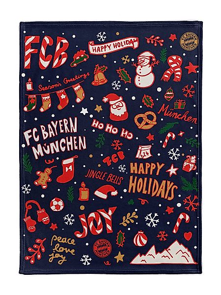Wohndecke FC Bayern München I Kuscheldecke günstig online kaufen