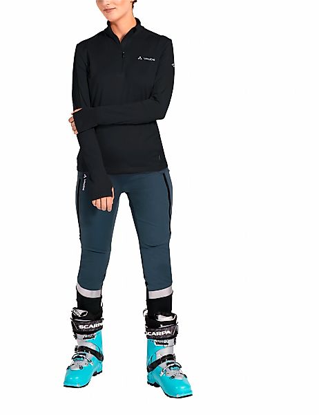 VAUDE Langarmshirt "WOMENS LIVIGNO HALFZIP II" mit Reißverschluss, hoch ges günstig online kaufen