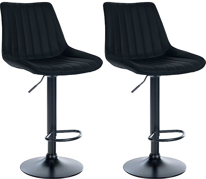 CLP Barhocker Toni Kunstleder (2er Set, günstig online kaufen