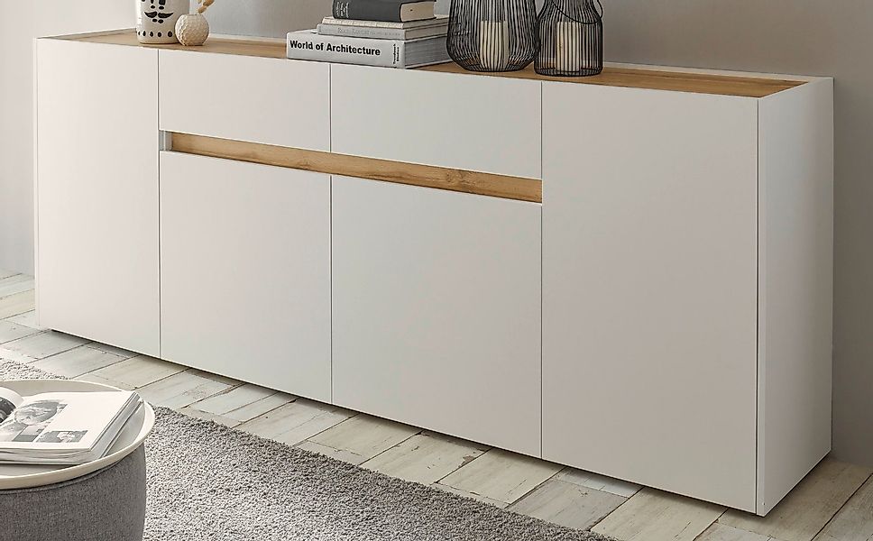 Furn.Design Sideboard Center (Anrichte in weiß günstig online kaufen