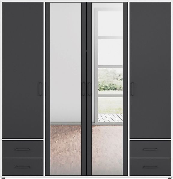 rauch Drehtürenschrank »Kleiderschrank Schrank Garderobe Wäscheschrank VOYA günstig online kaufen
