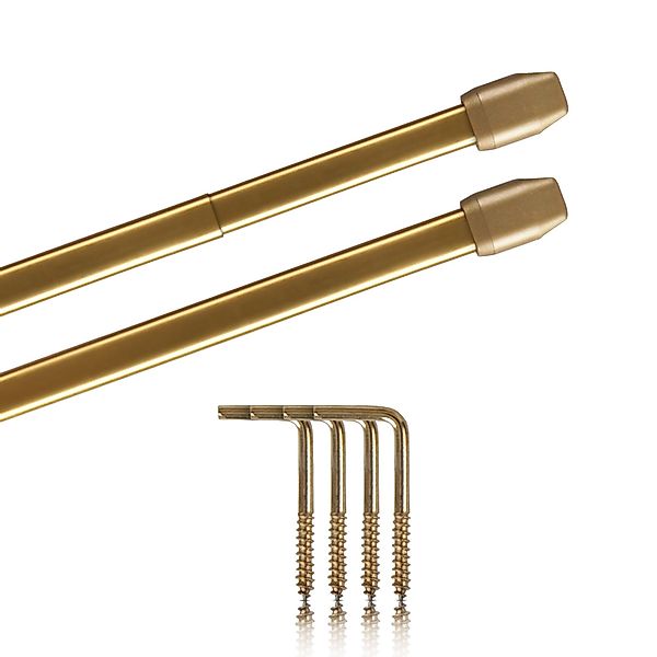 Bestlivings Gardinenstange Bistrostange Vitragestange (2er-Pack), ausziehba günstig online kaufen