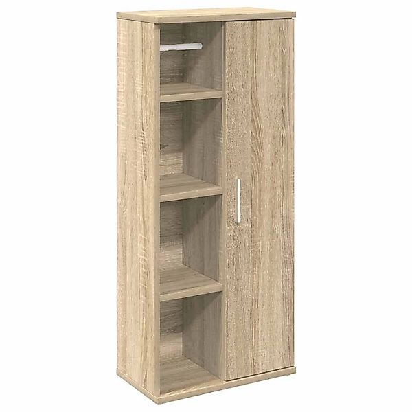 vidaXL Badezimmerschrank mit Rollenhalter Sonoma-Eiche 39x22x90 cm 858526 günstig online kaufen