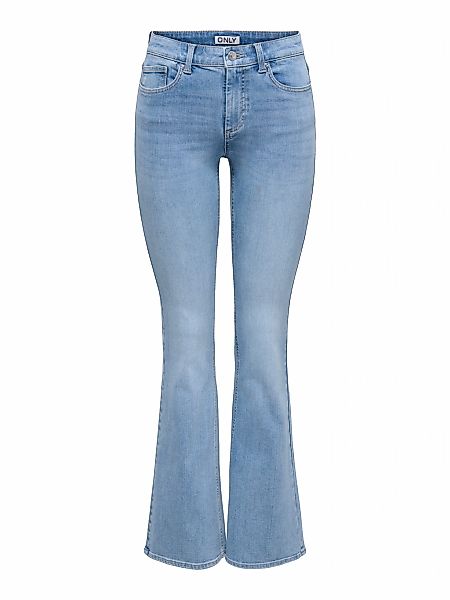 ONLY Bootcut-Jeans "ONLBLUSH MID WAIST FLARED DNM" günstig online kaufen