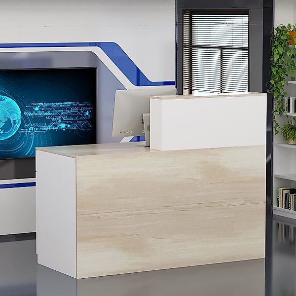 FUFU&GAGA Empfangstheke mit offenen 4 Fächern günstig online kaufen
