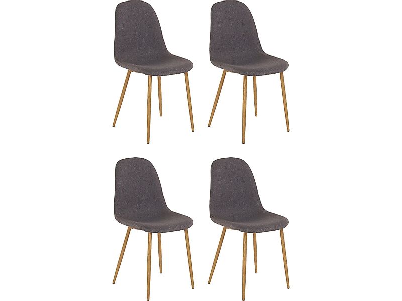 loft24 Esszimmerstuhl Mingu (Set, 4 St), günstig online kaufen