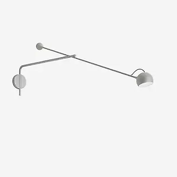 Artemide Ixa Arm Wandleuchte LED, hellgrau - 3.000 K - ohne Stecker günstig online kaufen