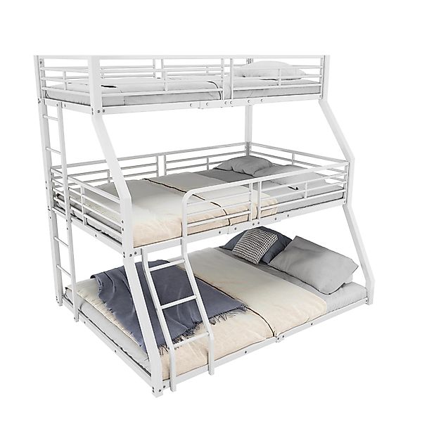 OKWISH Kinderbett Metallbettgestell,Jugendbett Etagenbett (Dreifach-Etagenb günstig online kaufen