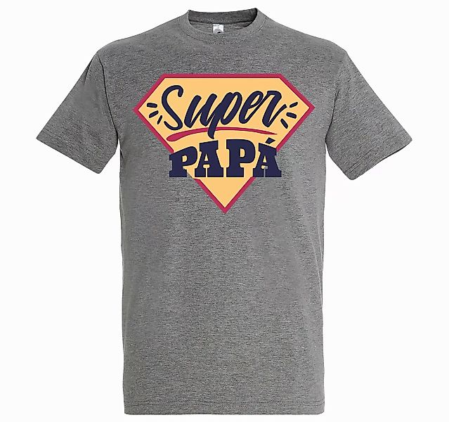 Youth Designz T-Shirt Super Papa Herren günstig online kaufen