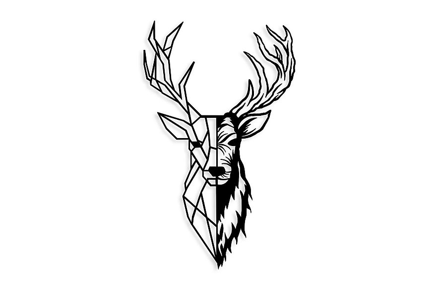 Wallity Wanddekoobjekt 100% METAL (Thickness: 1,5 mm), 42 x 70 cm L2355 günstig online kaufen