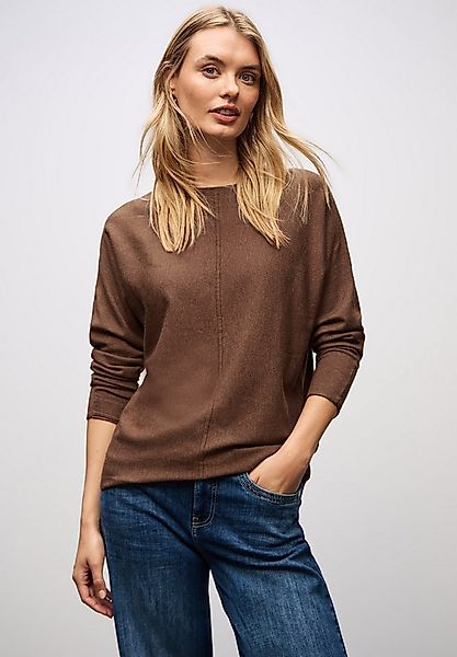 STREET ONE Strickpullover Dolman, mit U-Boot-Ausschnitt günstig online kaufen