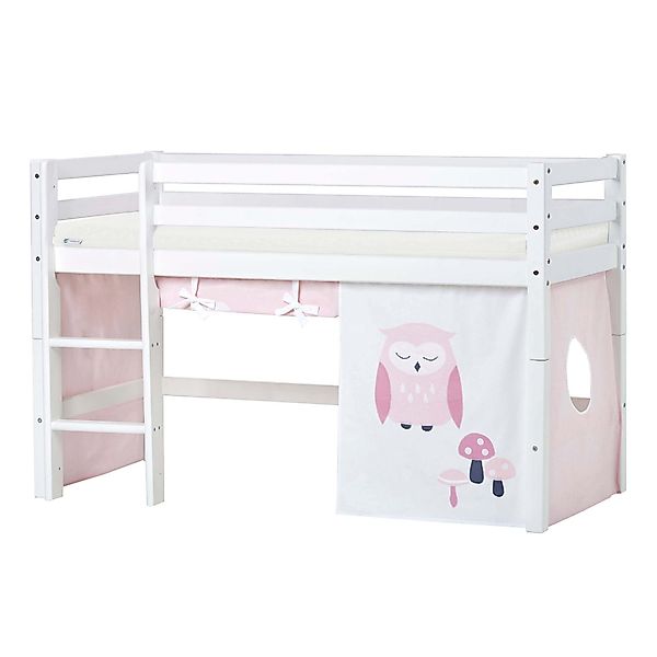 Hoppekids Hochbett "ECO Dream, Kinderbett, Spielbett, Halbhohes Bett aus Ma günstig online kaufen