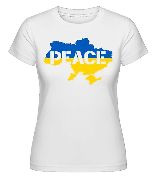 Peace Ukraine Land · Shirtinator Frauen T-Shirt günstig online kaufen