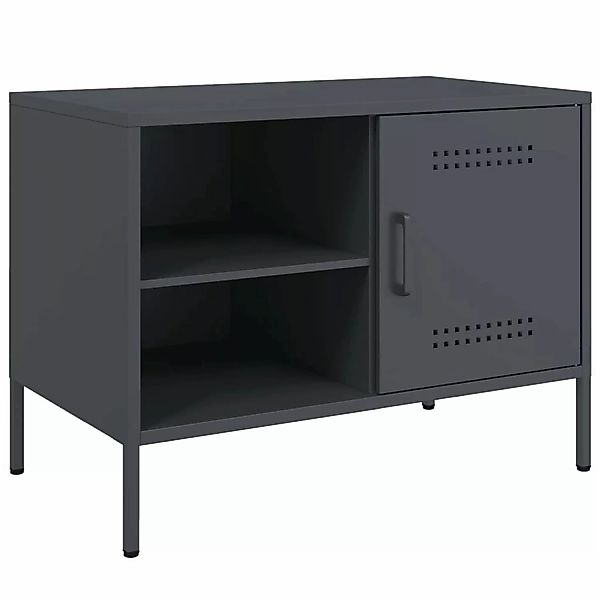 VidaXL TV-Schrank Anthrazit 68x39x50,5 cm Stahl günstig online kaufen