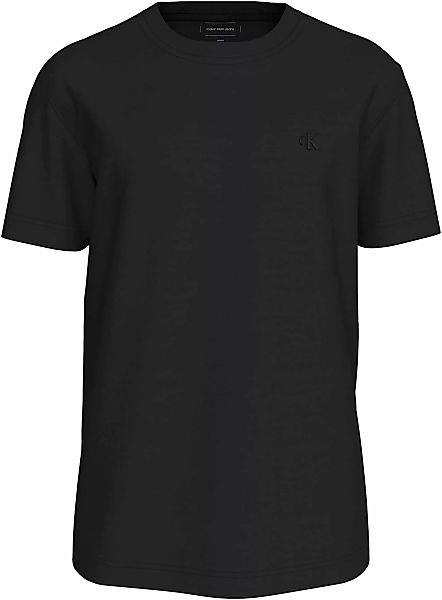 Calvin Klein Jeans T-Shirt "TEXTURED MONOLOGO TEE", mit Backprint günstig online kaufen