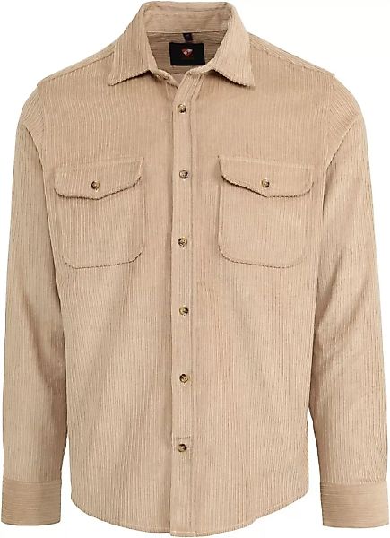 Suitable Überhemd Corduroy Khaki - Größe S günstig online kaufen