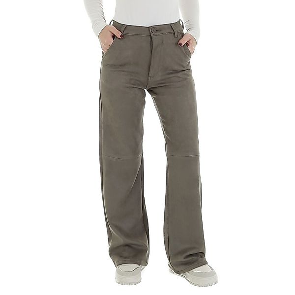 Ital-Design Lederimitathose Damen Freizeit (88836875) Stretch günstig online kaufen