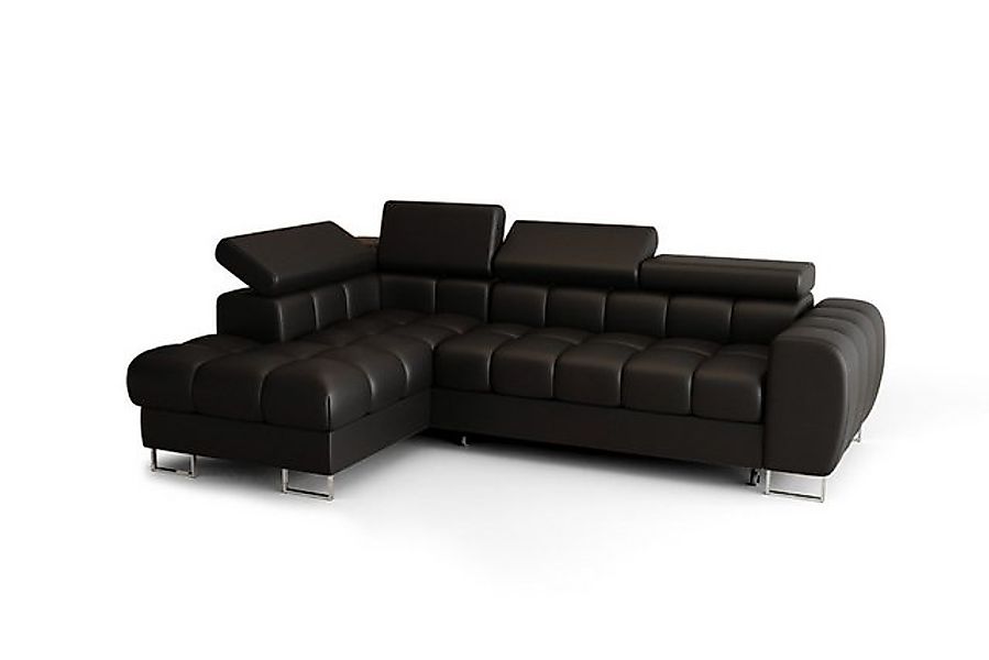 Friderik-EU Ecksofa Aspen Mini mit Schlaffunktion– 260x170 cm - Madrit-Kuns günstig online kaufen