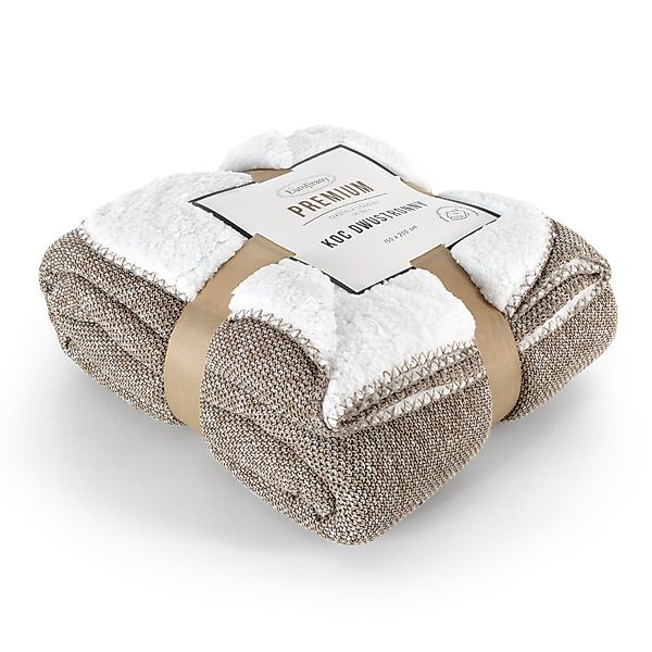 Wohndecke PANDA, Eurofirany, zweiseitige Kuscheldecke 150x200 günstig online kaufen