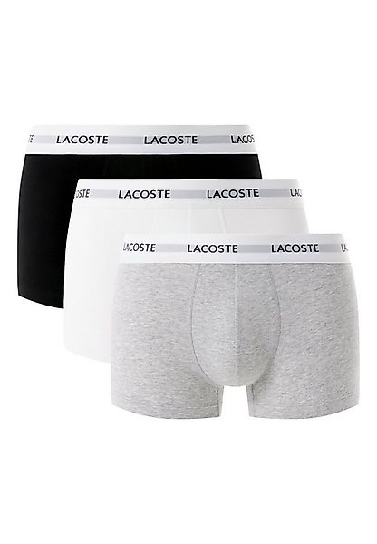 Lacoste Boxershorts Boxershorts Unterhosen 3-Pack (3-St) günstig online kaufen