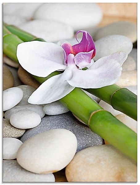 Artland Glasbild »Zen Orchidee«, Zen, (1 St.) günstig online kaufen