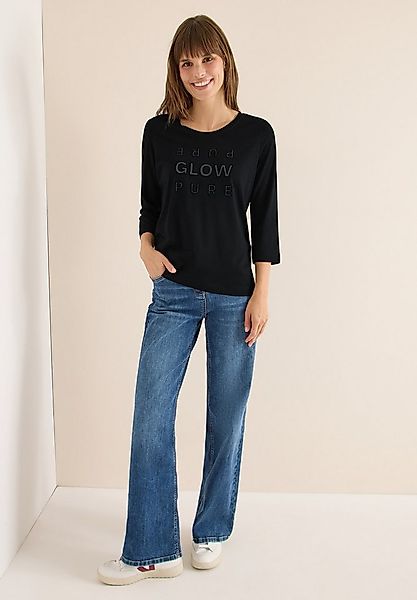 CECIL 3/4-Arm-Shirt im soften Baumwoll-Mix günstig online kaufen