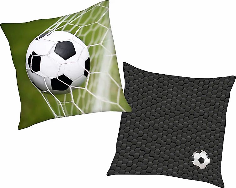 Herding Young Collection Dekokissen "Fußball" mit tollem Fußball Motiv günstig online kaufen