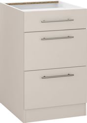 wiho Küchen Unterschrank "Cali" 50 cm breit, mit 2 großen Auszügen ohne Arb günstig online kaufen