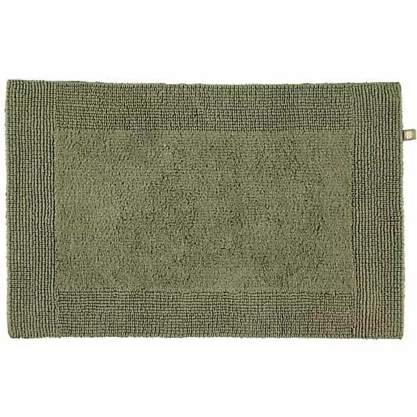 Rhomtuft - Badteppiche Prestige - Farbe: olive - 404 - 50x75 cm günstig online kaufen