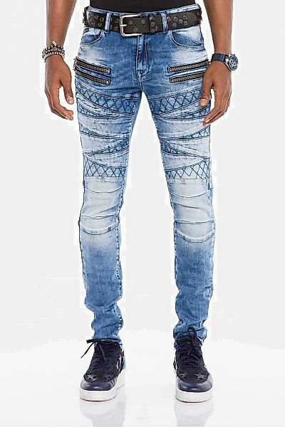 Cipo & Baxx Slim-fit-Jeans "Jeans" im stylischen Look in Slim Fit, CD-505 günstig online kaufen