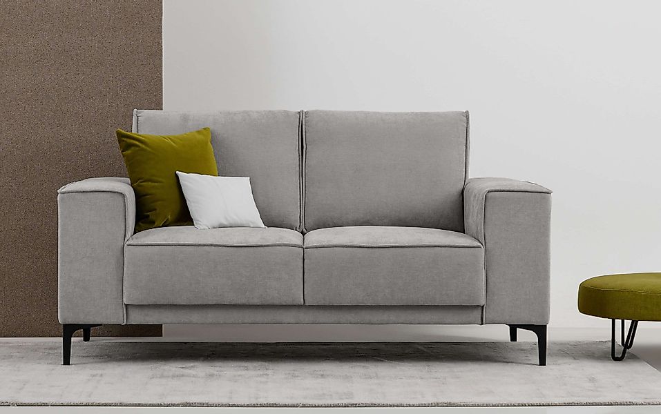 OTTO home 2-Sitzer "Kompaktsofa Oland, Struktur, Flachgewebe, Luxus-Microfa günstig online kaufen