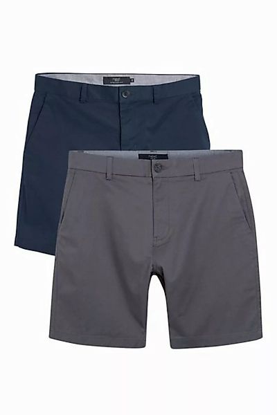 Next Chinoshorts Stretch-Chinoshorts, 2er-Pack - Straight Fit (2-tlg) günstig online kaufen