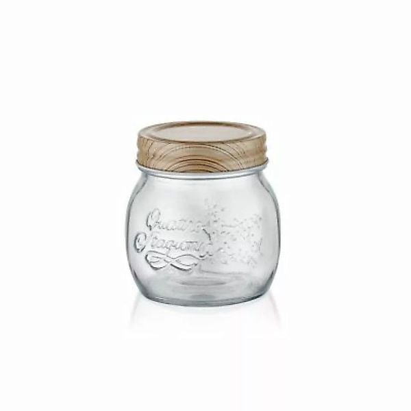 THE MIA Vorratsglas mit Deckel Quatrio 9 cm - 260 ml transparent günstig online kaufen