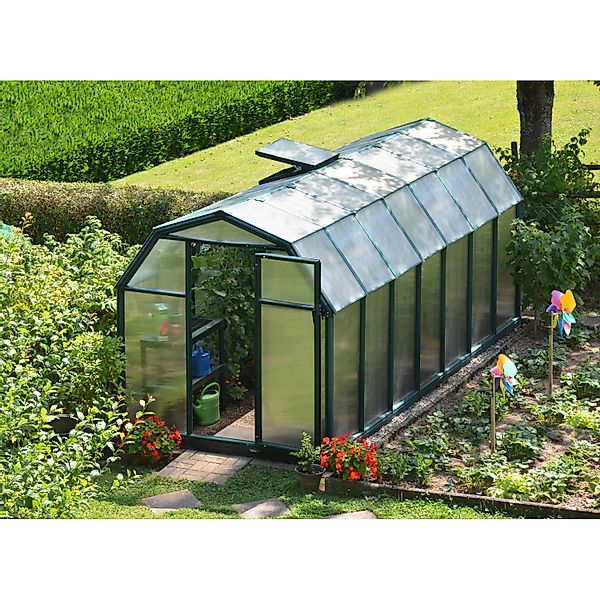 Palram - Canopia Gewächshaus Eco Grow 445 cm x 204 cm Grün günstig online kaufen