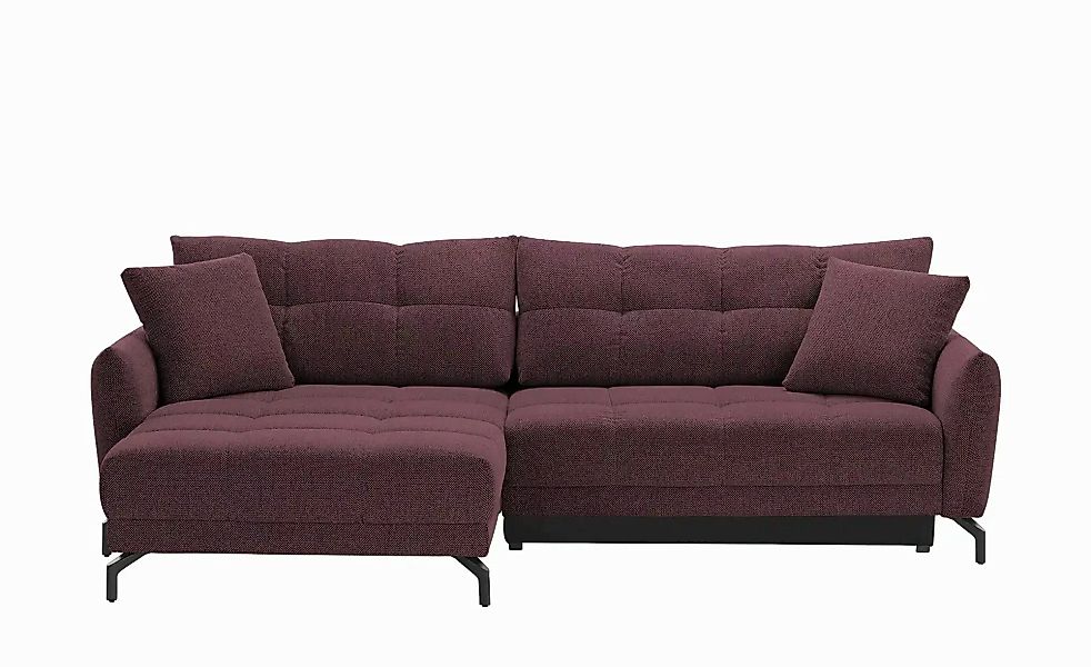 bobb Ecksofa   Casandra de Luxe  ¦ rot ¦ Maße (cm): B: 284 H: 91 T: 191.0 P günstig online kaufen