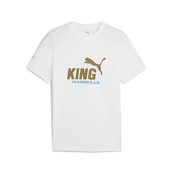 PUMA T-Shirt "Olympique de Marseille KING Logo T-Shirt Herren" günstig online kaufen
